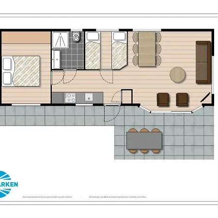 Es Comfort 4 Personen Resort *